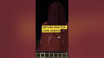 Meet The New Nether Reactor Core In This MCPE Addon!