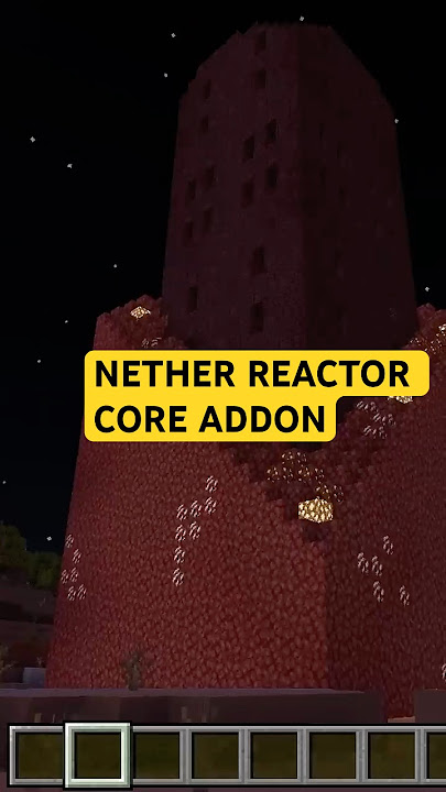 Meet The New Nether Reactor Core In This MCPE Addon!
