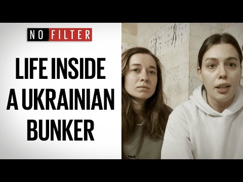 Our Life Inside A Ukrainian Bunker | No Filter | @LADbible TV