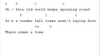 Neil Young Comes a Time Chord Chart chords