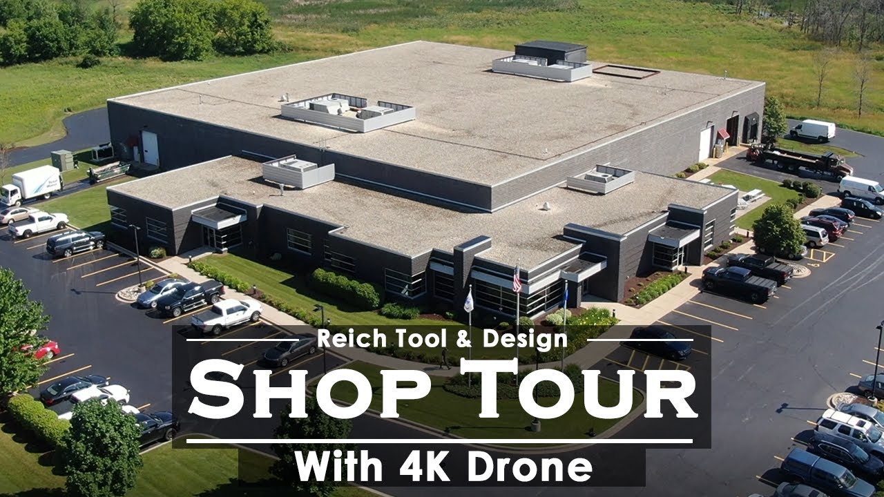 Drone Tour Modern Tool & Die/Machine Shop Tour YouTube