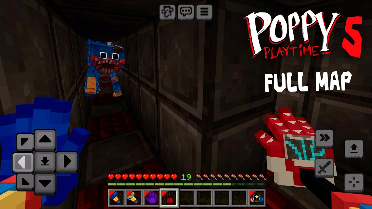 [Chapter 5] Full Gameplay Poppy Playtime Chapter 5 - Minecraft map ...