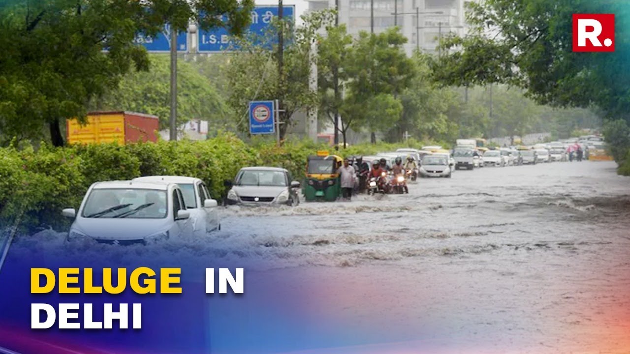 Delhi Rains: IMD Forecasts Moderate To Heavy Rainfall In National Capital, Adjoining Areas