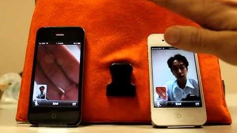 D2 Technologies video call on iPhone (SIP IMS V2IP VoLTE RCS solution)