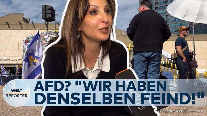 BUNDESTAGSWAHL: Das denken Israelis über die AfD in Deutschland! "Bedrohung aber kann etwas ändern!"