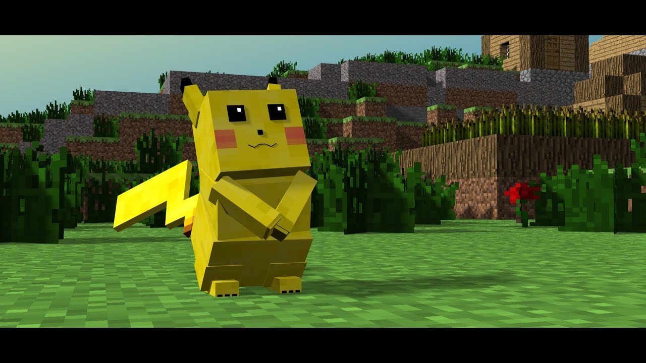 pikachu minecraft