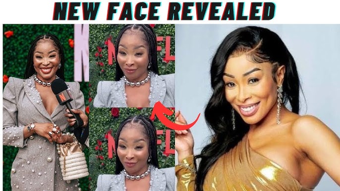 Khanyi Mbau finally debuts her new face :She wanted to look like Mrs Mops but ended up as Seemah - YouTube