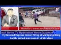 Hyderabad express news  firing at manipur polling booth armed men seen in virals  sachnews