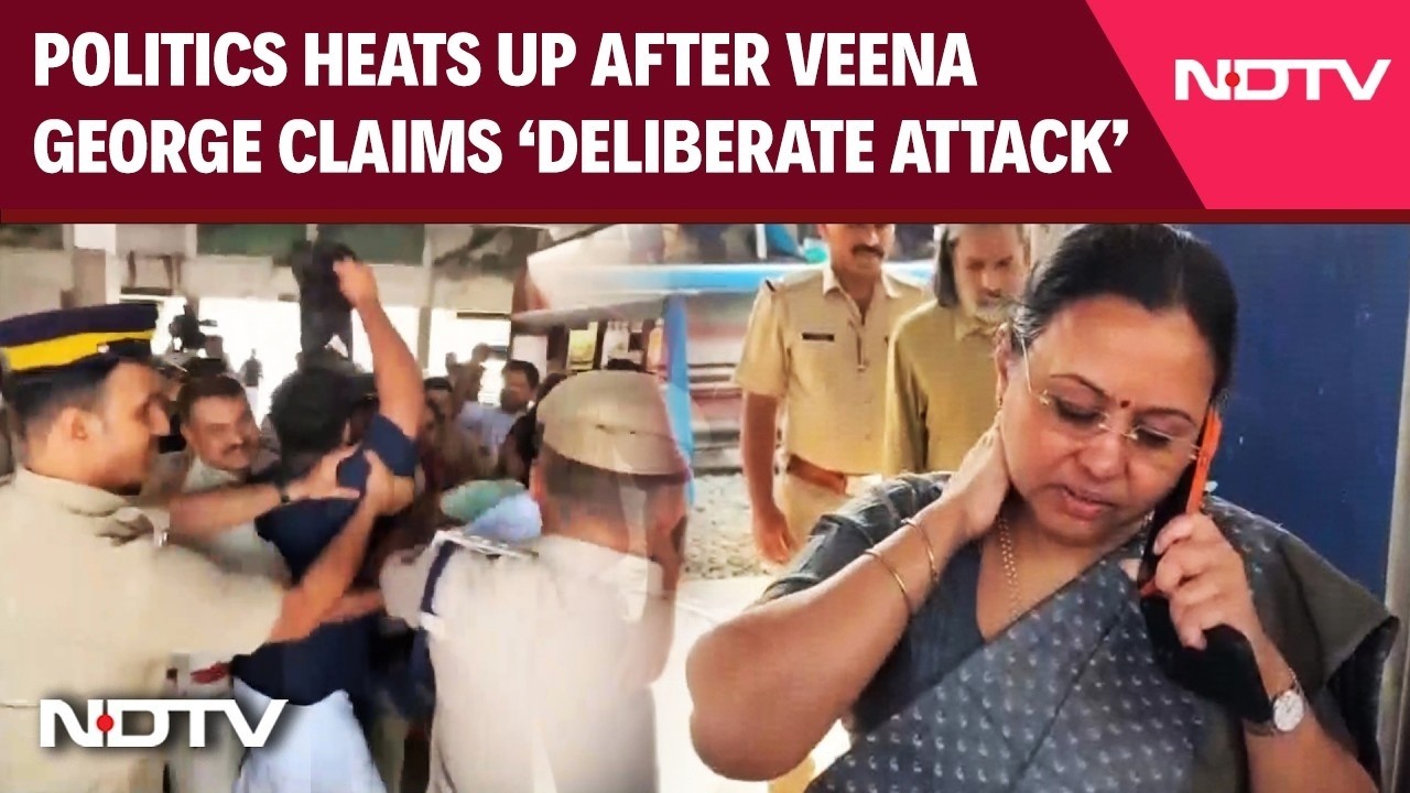 Kerala Health Minister Alleges Assault at Kannur, Political Blame Game Intensifies