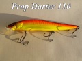 Megabass oneten Prop darter 110, переделан на 3 тройника