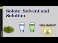 Solutes Solvents Solutions The Science of Dissolving