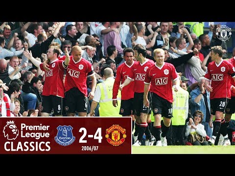 Rooney inspires Reds comeback at Goodison | PL Classics | Everton 2-4 Manchester United (2007)