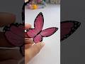 🦋🦋Birthday card idea✨ #shorts #art #diy #painting #muktaeasydrawing #youtubeshorts