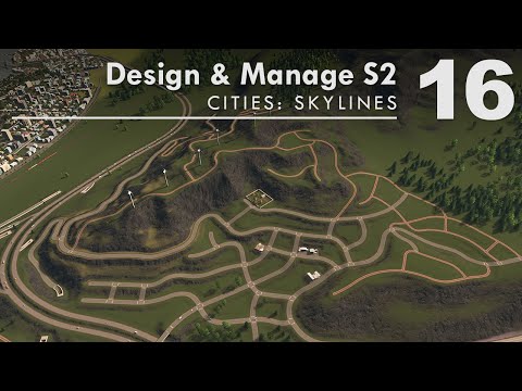 Landscaping a Natural-Looking Mountain Layout | Cities: Skylines NO MODS – Design and Manage S2E16