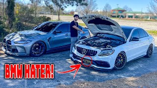 C63s AMG Owner Thinks He's Faster Than My BMW M3!