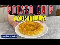 Chef Frank makes Spanish TORTILLA with potato chips