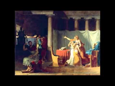 David, Liktorlar Brütüs'e Oğullarının Naaşlarını Getiriyor, 1789