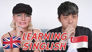 BRITISH LEARNS TO SPEAK SINGLISH!