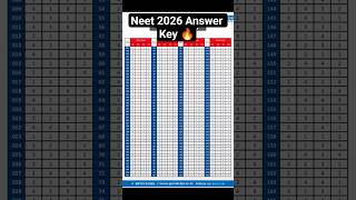 Neet 2026 answer key , check results now , subscribe for more updates#neet#mbbs#cuttoff