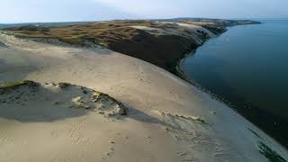 Grey dunes, Clips, episode I, Curonian Spit.  (4K) Lithuania. Pilkosios kopos (mirusios kopos)