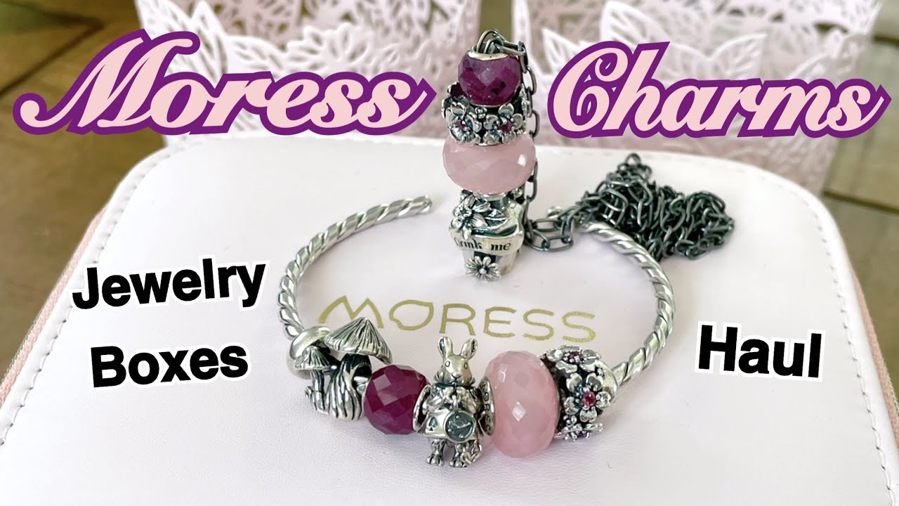 Moress Charms Haul 🛍💝| Pink Jewelry Box, Faunas of the Fall and PRAAN -  YouTube