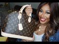 What's In My Vintage LV Alma Bag | MakeupMesha