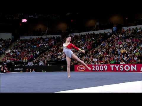 Kim Bui - Floor Exercise - 2009 Tyson American Cup - NBC