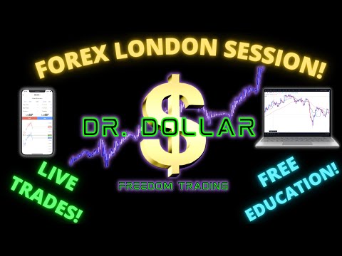 LIVE FOREX LONDON SESSION! FREE LIVE TRADES/EDUCATION! 08/12/2021!