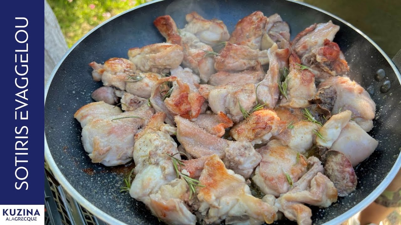 Κουνέλι τηγανιά alagrecque | Sotiris Evaggelou