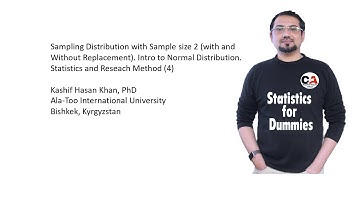 how to do Sampling Distribution with Sample size 2 &3 (with and Without Replacement) (4)
