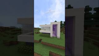 ДОМ в стиле МОДЕРН ХАЙТЕК МАЙНКРАФТ вилла #туториал #minecraft #modern #house #tutorial #майнкрафт