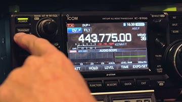 DR MODE vs CHANNEL SELECTION ON THE ICOM IC-9700 FOR D-STAR
