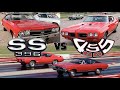 1970 GTO 455 vs 1968 Chevelle SS 396 - PURE STOCK DRAG RACE (best of 3)