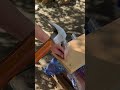 How To Hammer A Nail For The First Time 6yo Woodworking Hammer Nails 