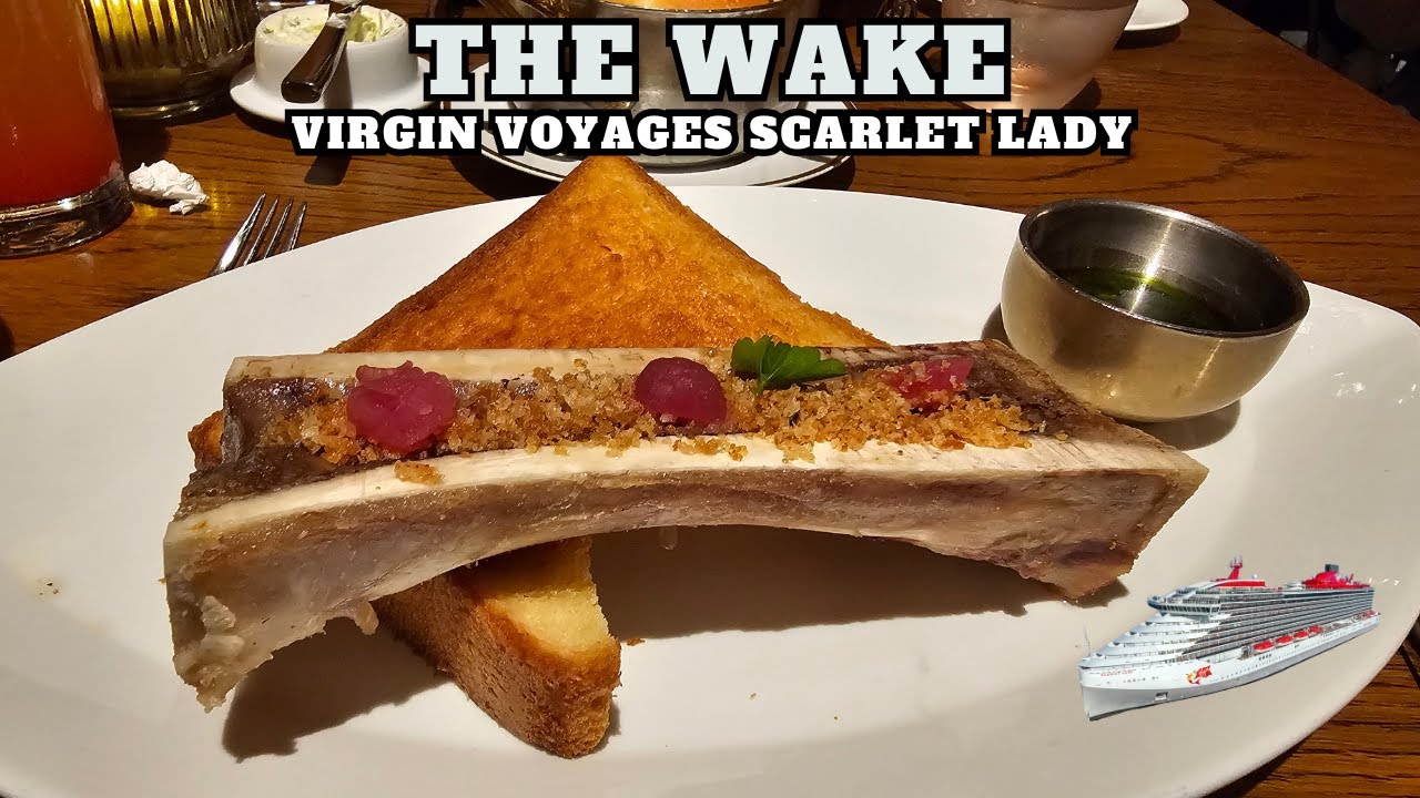The Wake - Virgin Voyages Scarlet Lady