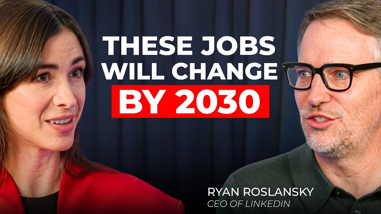 LinkedIn CEO: These 3 Jobs Will Explode in the Next 5 Years | Ryan Roslansky