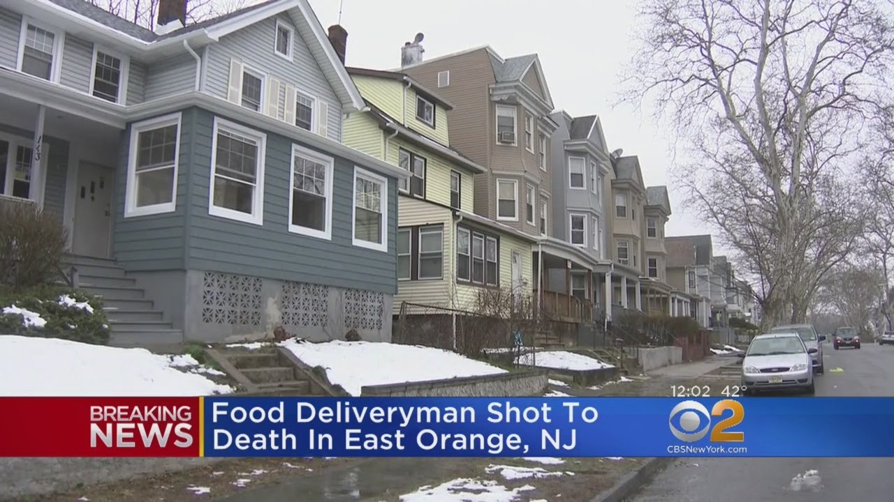 Food Deliveryman Shot To Death In East Orange