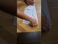 How to fold a top performing paper plane! #tutorial #shorts