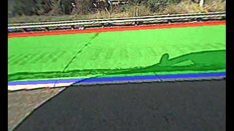 Structured Hough Voting for Vision-based Highway Border Detection