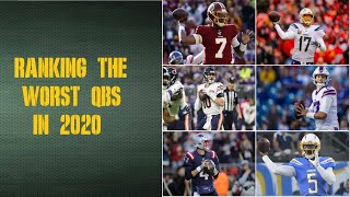 Ranking the 10 Worst Starting Quarterbacks in the NFL