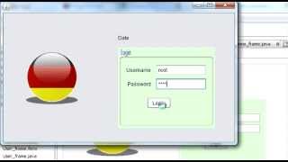 Java prog#55. How to Login by pressing Enter Key or Jbutton or both in java netbeans