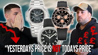 Watch Market Crash Affects Watch Deal With A Client!