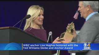 WBZ's Lisa Hughes Honored With Ted Williams Globe And Anchor Award