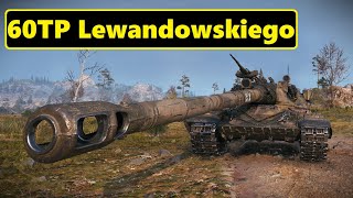 60TP Lewandowskiego. 10k dmg.  World of Tanks Top Replays.