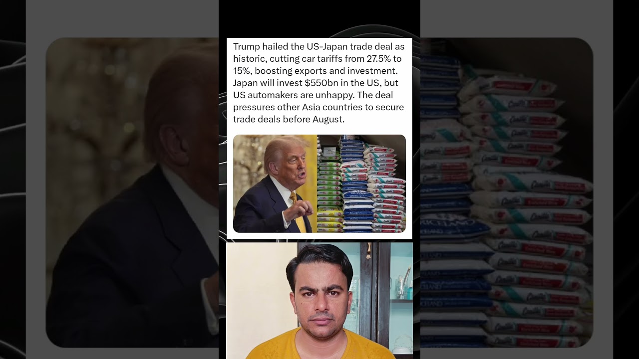 Trump Hails Historic US-Japan Trade Deal Amid Asia Pressure