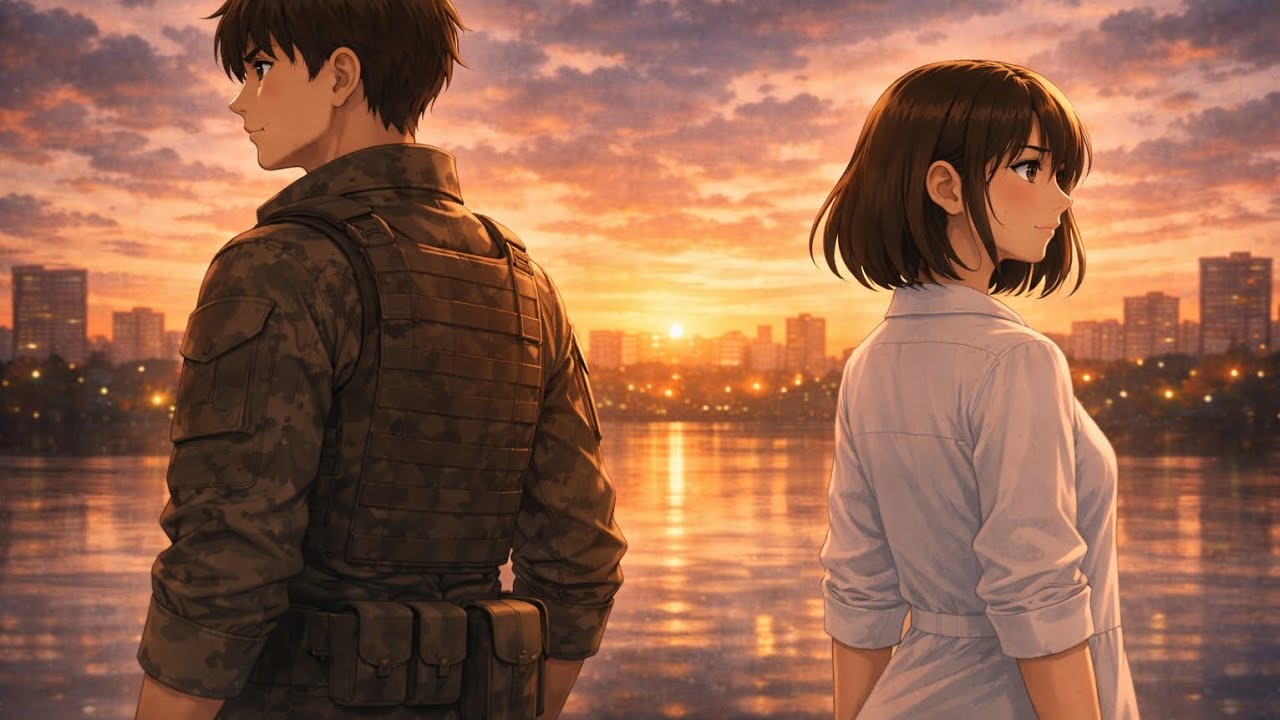 [너와손잡고OST] 풀영상  우린 같은 하늘 아래 있었는데왜 서로를 보지 못했을까 같은 길을 걸었는데 조금만 더 빨랐다면 #손잡기 #길 #에이타로 #초보영어 #ai영화 #sky