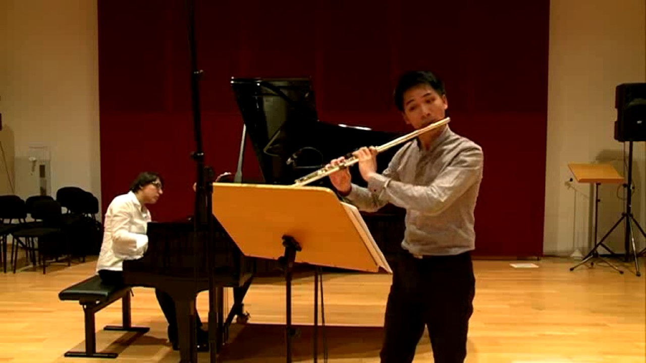 CPE Bach Flute Concerto in D minor Wq22 YouTube