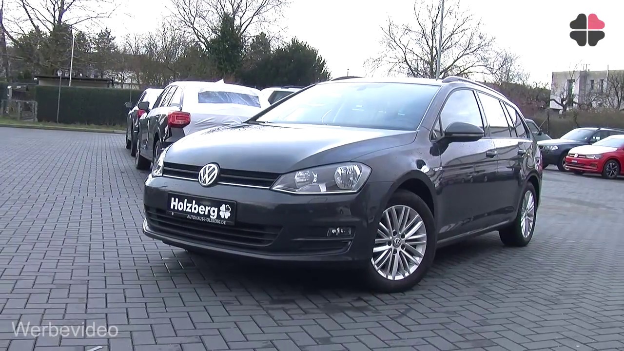 Volkswagen Golf Vii Variant 1 6 Tdi Dsg Bmt Cup Euro 6 Shz Youtube