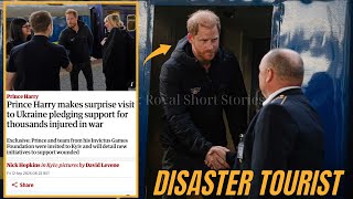 I Need Attention Disaster Tourist Harry Jets To Ukraine For Photo-Op After King Charles Meeting