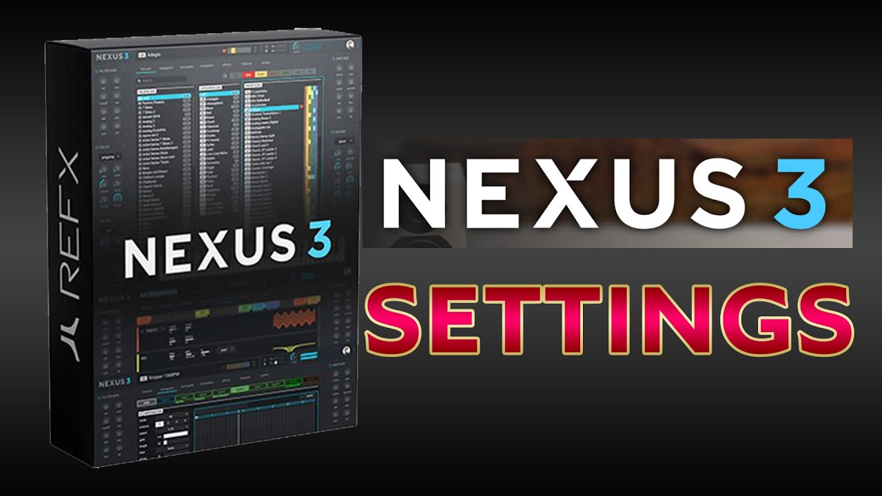 NEXUS 3 POLY & MONO SETTINGS - YouTube
